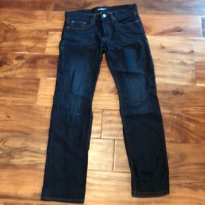 Express dark blue jeans